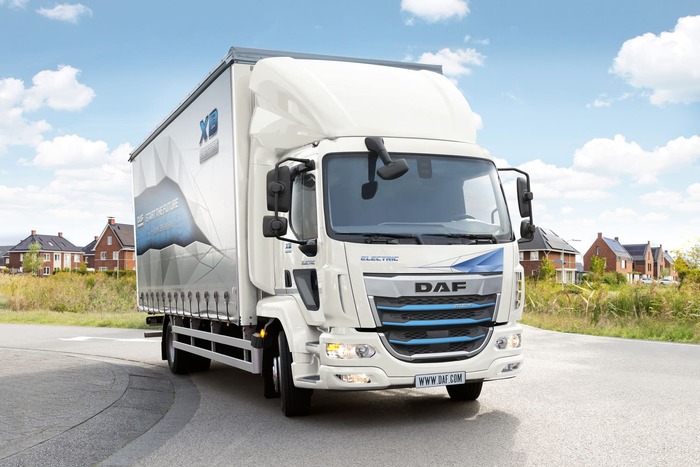 замена масла для грузовика daf